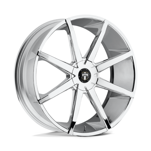 DUB 1PC S201 PUSH 20x8.5 Chrome Wheel with 6x120/132 Bolt Pattern and +35 Offset
