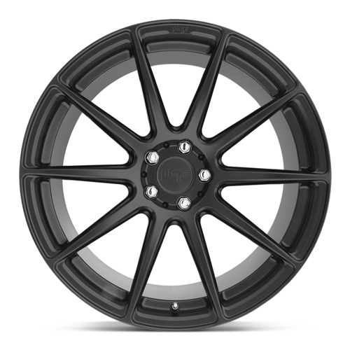 Niche 1PC M147 ESSEN 19x8.5 Matte Black Wheel with 5x114.3 Bolt Pattern and +35 Offset