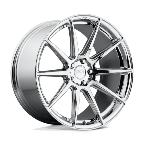 Niche 1PC M148 Essen 19x8.5 Chrome Alloy Wheel with 5x120 Bolt Pattern and +35 Offset