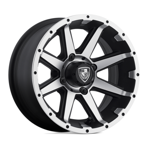 Fairway Alloys FA136 Rebel UTV 14x6.5 Machined Matte Black Wheel with -23mm Offset