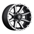 Fairway Alloys FA136 Rebel UTV 14x6.5 Machined Matte Black Wheel with -23mm Offset