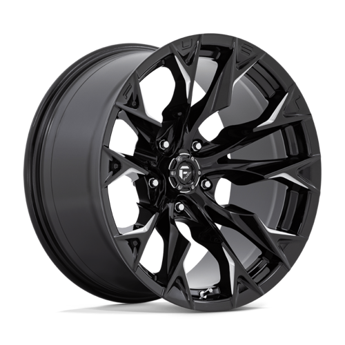 Fuel 1PC D803 Flame 20x10 Gloss Black Milled Wheel with -18 Offset and 5x127 Bolt Pattern