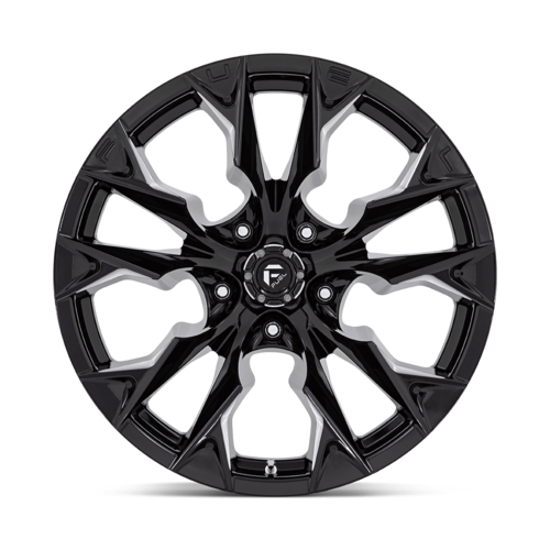 Fuel 1PC D803 Flame 20x10 Gloss Black Milled Off-Road Wheel