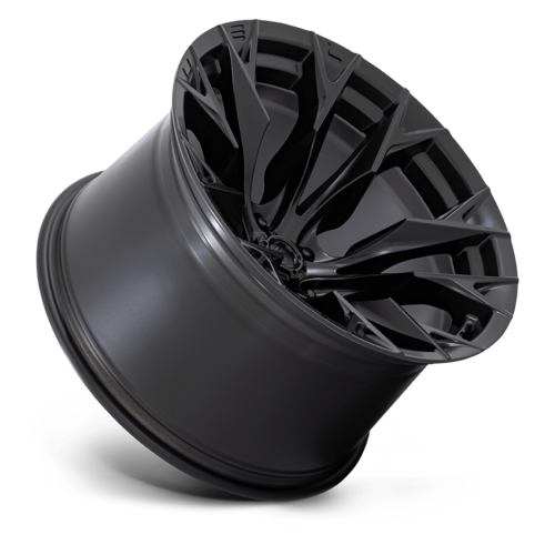 Fuel 1PC D804 Flame 20x12 Blackout Off-Road Wheel with 5x127 Bolt Pattern and -44mm Offset