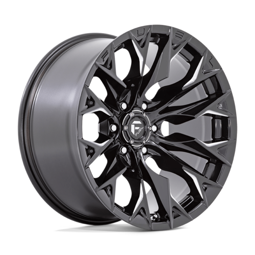 Fuel 1PC D803 Flame 20x10 Gloss Black Milled Wheel with -18 Offset and 8x6.5 Bolt Pattern