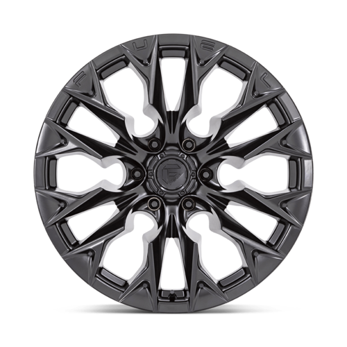 Fuel 1PC D804 FLAME 20x9 Blackout Wheel with 6x139.7 Bolt Pattern and +20 Offset