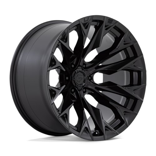 Fuel 1PC D804 Flame 22x12 Blackout Off-Road Wheel with 6x135 Bolt Pattern and -44 Offset