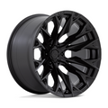 Fuel 1PC D804 Flame 22x12 Blackout Off-Road Wheel with 6x135 Bolt Pattern and -44 Offset