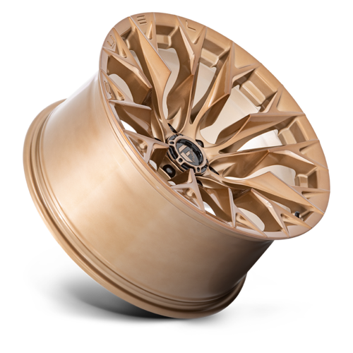 Fuel 1PC D805 Flame 20x10 Platinum Bronze Alloy Wheel with -18 Offset and 8x165.1 Bolt Pattern