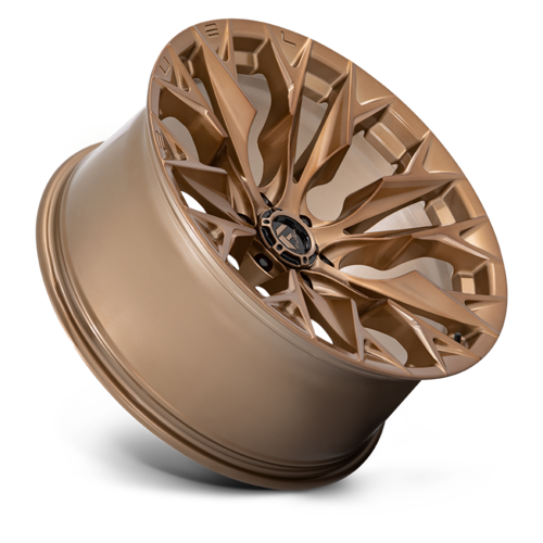 Fuel 1PC D805 Flame 22x10 Platinum Bronze Wheel with 6x139.7 Bolt Pattern and -18 Offset