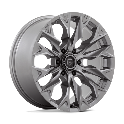 Fuel 1PC D806 FLAME 20x9 Silver Platinum Wheel with 6x139.7 Bolt Pattern and +20 Offset
