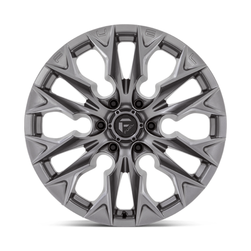 Fuel 1PC D806 Flame 20x9 Alloy Wheel with Silver Platinum Finish and 6x135 Bolt Pattern