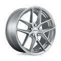 Rotiform R133 FLG 18x8.5 Silver Gloss Wheels with 5x112 Bolt Pattern and 45mm Offset