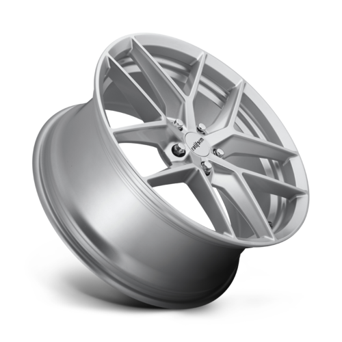 Rotiform R133 FLG 18x8.5 Silver Gloss Wheels with 5x112 Bolt Pattern and 45mm Offset