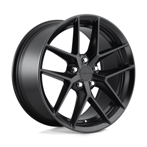 Rotiform R134 FLG 18x8.5 Matte Black Wheel with 5x112 Bolt Pattern and 66.56mm Center Bore