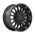 Fuel 1PC D796 ARC 20x10 Matte Black with Gloss Black Lip Wheel - 8x170 Bolt Pattern, -18 Offset, 125.10 Center Bore