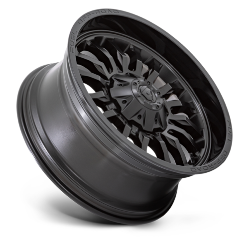 Fuel 1PC D796 ARC 20x10 Matte Black with Gloss Black Lip Off-Road Wheel