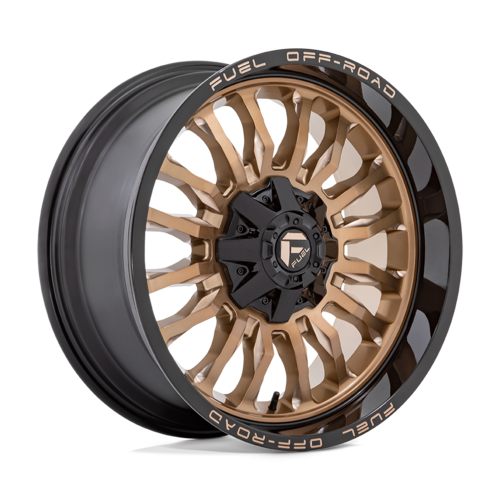 Fuel 1PC D797 ARC 22x12 Bronze with Black Lip Wheel - 8x170 Bolt Pattern, -44 Offset