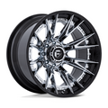 Fuel 1PC Catalyst 22x12 Chrome with Gloss Black Lip Wheel - 8x165.1 Bolt Pattern, -44 Offset, 125.10 Center Bore