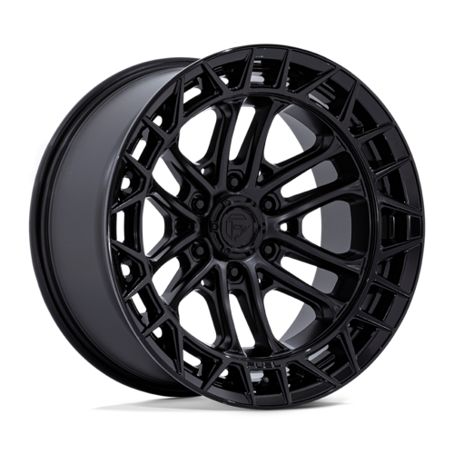 Fuel 1PC FC874 Celsius 20x10 Matte Black with Gloss Black Lip Wheel for 6x139.7 Bolt Pattern and -18 Offset