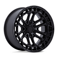 Fuel 1PC FC874 Celsius 20x10 Matte Black with Gloss Black Lip Wheel for 6x139.7 Bolt Pattern and -18 Offset