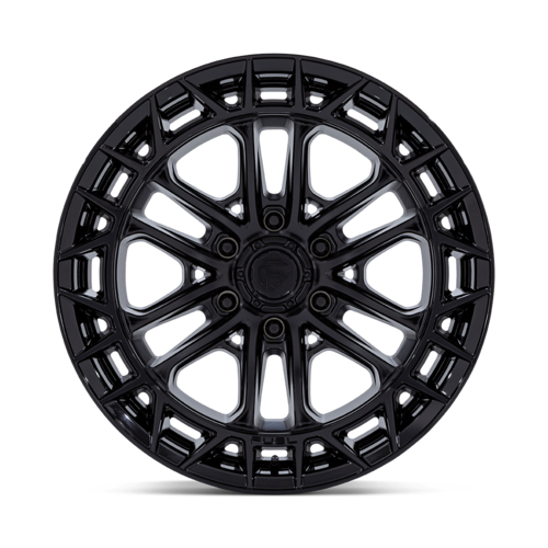 Fuel 1PC FC874 Celsius 20x10 Matte Black with Gloss Black Lip Wheel for 6x139.7 Bolt Pattern and -18 Offset