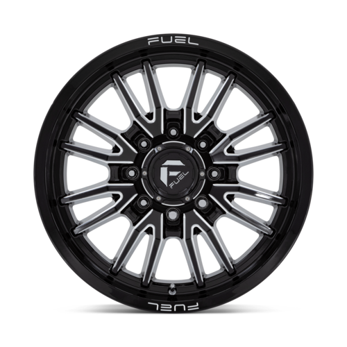 Fuel 1PC D761 CLASH 20x9 Gloss Black Milled Wheel with 8x170 Bolt Pattern and +20 Offset
