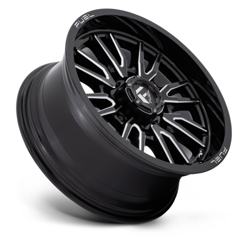 Fuel 1PC D761 Clash 20x9 Gloss Black Milled Off-Road Wheel with 8x165.1 Bolt Pattern and 125.10 Center Bore