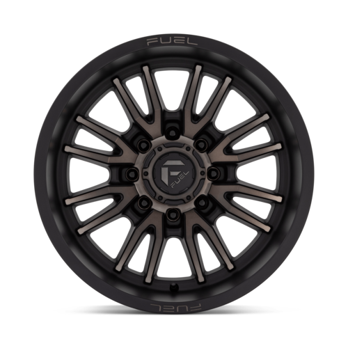 Fuel 1PC D762 Clash Matte Black Double Dark Tint 20x10 8x170 -18 Offset Wheel