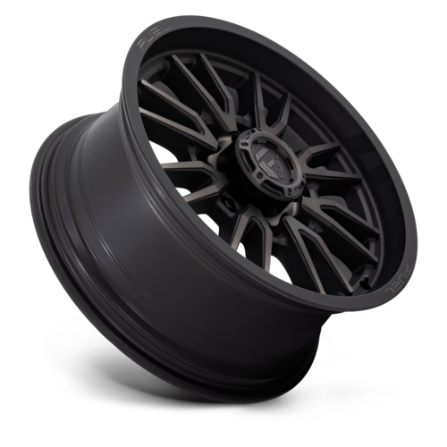 Fuel 1PC D762 Clash 20x9 Matte Black Double Dark Tint Wheel with 8x180 Bolt Pattern and 124.2mm Center Bore