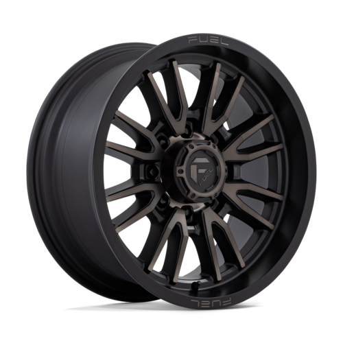 Fuel 1PC D762 Clash Matte Black Double Dark Tint 20x9 Wheel with 8x170 Bolt Pattern and 125.10 Center Bore