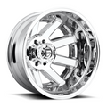 Fuel 1PC D536 Maverick 20x8.25 Chrome Wheel with 8x165.1 Bolt Pattern and -240 Offset