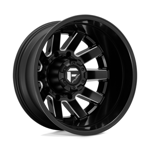 Fuel 1PC Maverick Drw 20x8.25 Matte Black Milled Wheel with 10x225 Bolt Pattern and -202 Offset