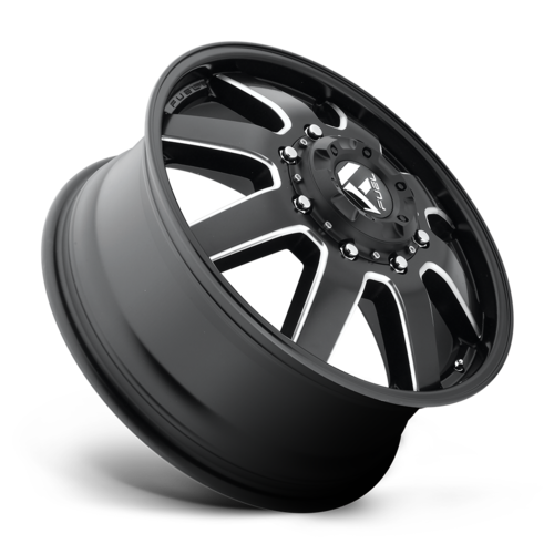 Fuel 1PC D538 Maverick 20x8.25 Matte Black Milled Wheel with 8x210 Bolt Pattern and +122 Offset