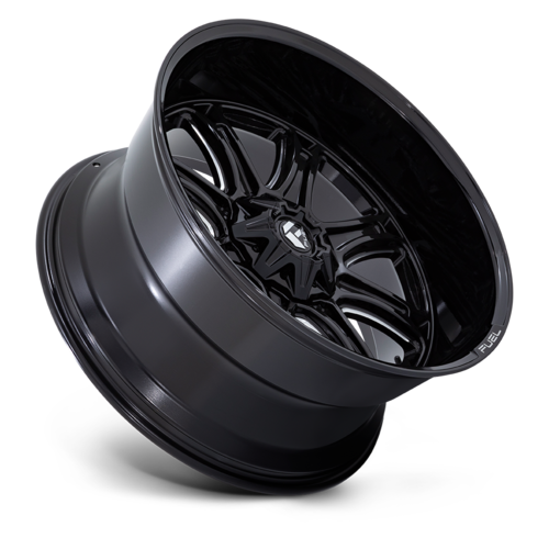 Fuel 1PC DARKSTAR 20x10 Gloss Black Milled Wheel with 8x170 Bolt Pattern and -18 Offset