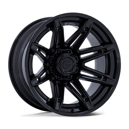 Fuel 1PC FC401 Brawl 20x10 Matte Black with Gloss Black Lip Wheel