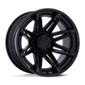 Fuel 1PC FC401 BRAWL 22x10 Matte Black with Gloss Black Lip Wheel - 8x180 Bolt Pattern, -18 Offset, 124.20 Center Bore