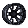 Fuel 1PC Catalyst 22x12 Matte Black with Gloss Black Lip Wheel - 6x139.7 Bolt Pattern, -44 Offset, 106.10 Center Bore