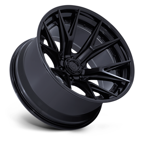 Fuel 1PC Catalyst 20x9 Matte Black with Gloss Black Lip Wheel - 6x135 Bolt Pattern, +1 Offset, 87.10 Center Bore