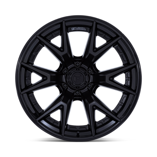 Fuel 1PC FC402 Catalyst 18x9 Matte Black with Gloss Black Lip Wheel