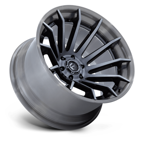 Fuel 1PC FC403 BURN 20x10 Inch Gloss Black Wheel with Brushed Gray Tint Face & Lip