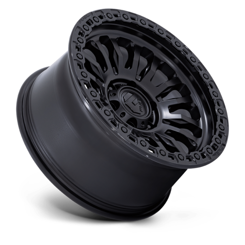Fuel 1PC RINCON 20x9 Matte Black with Gloss Black Lip Wheel - 8x165.1 Bolt Pattern, +1 Offset, 125.10 Center Bore