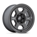 Fuel 1PC FC860 HYPE 17x8.5 Wheel in Battleship Gray with -10 Offset and 5x127 Bolt Pattern