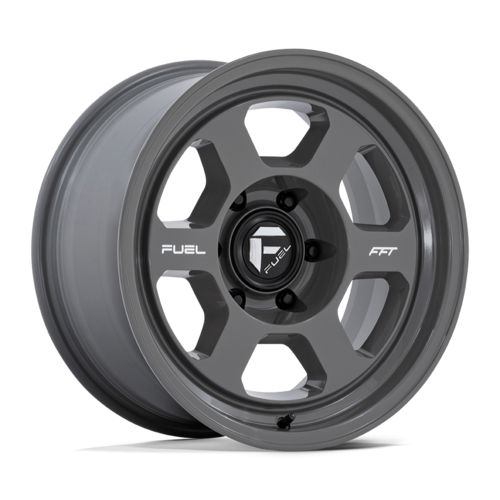 Fuel 1PC FC860 HYPE 17x8.5 Wheel in Battleship Gray with -10 Offset and 5x127 Bolt Pattern