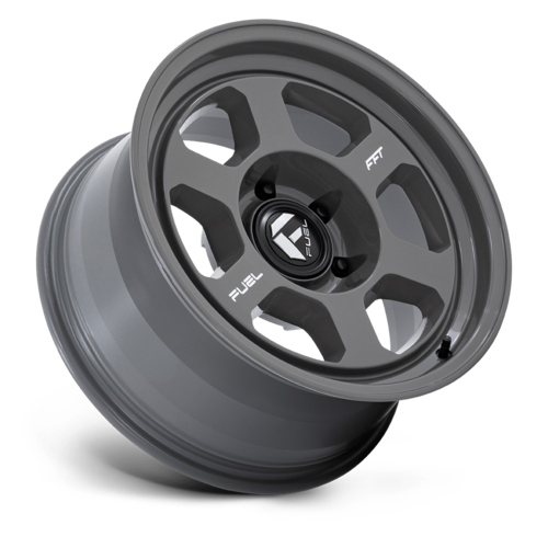 Fuel 1PC FC860 HYPE 17x8.5 Inch Wheel – 6x139.7 Bolt Pattern, +10 Offset, Battleship Gray Finish