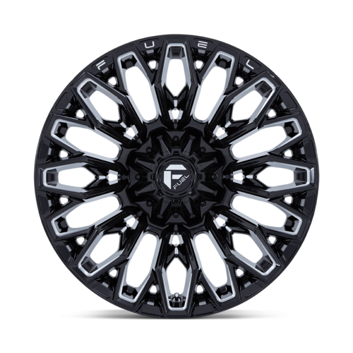 Fuel 1PC FC865 Strike 20x10 Gloss Black Milled Wheel with -18 Offset