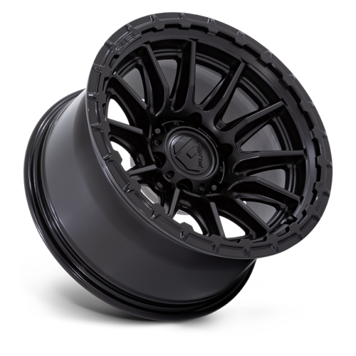 Fuel 1PC FC866 Piston 17x9 Blackout with Gloss Black Lip - 5x127 Bolt Pattern