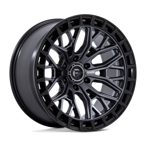 Fuel 1PC Sigma 20x10 Matte Gunmetal with Matte Black Lip Wheel - 6x139.7 Bolt Pattern, -18 Offset, 106.10 Center Bore
