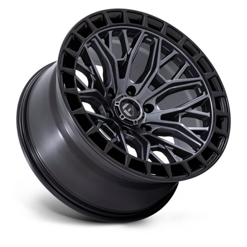Fuel 1PC Sigma 17x9 Matte Gunmetal with Matte Black Lip Wheel (Part No. FC869AB17906812N)