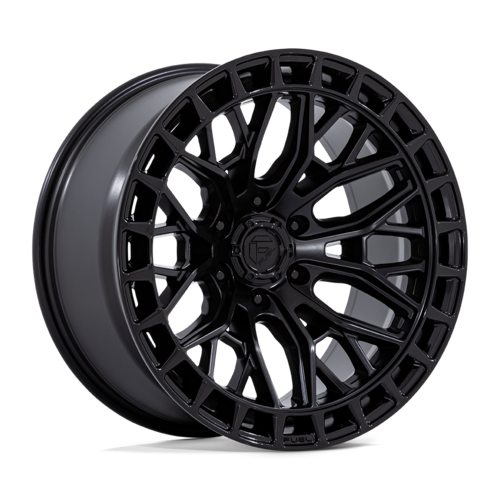 Fuel 1PC FC869 Sigma 20x10 Blackout with Gloss Black Lip Wheel